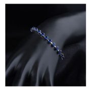 SJ Women\'s Bracelet, Silver Blue, BR00587