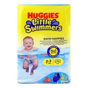 Huggies Little Swimmers Swim Nappies, 2-3years, 3-8kg, 12-Pack