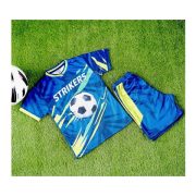 Basix Boy\'s Football Kits, Navy & White Strikers, 10