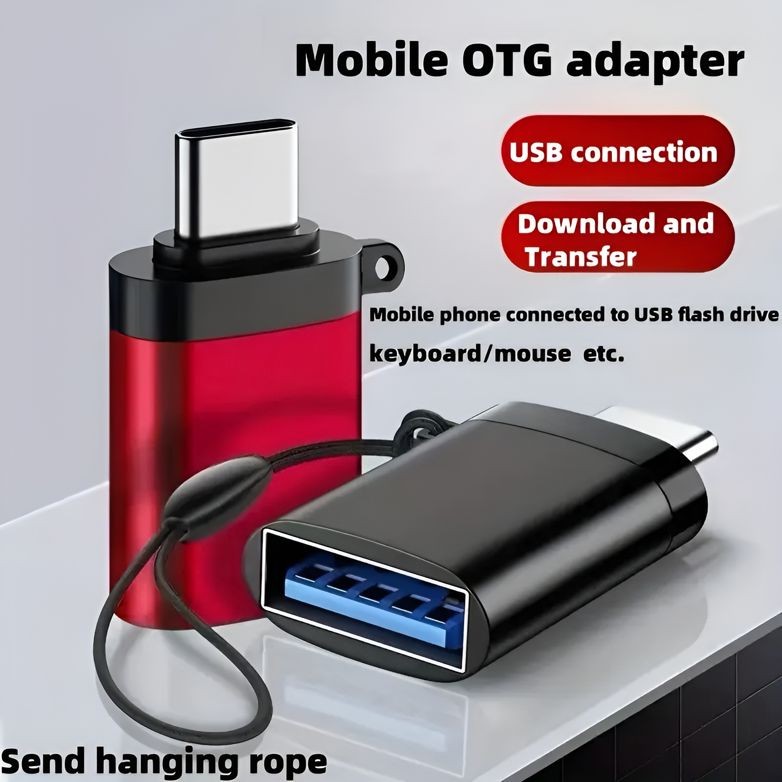 USB to Type-C OTG Adapter